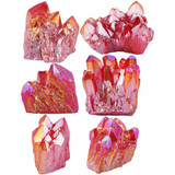 Red Angel Aura Crystal Cluster Red Angel Aura Crystal Cluster