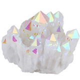 Angel Aura Quartz Crystal Cluster Angel Aura Quartz Crystal Cluster