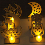 Ramada Wood LED Candle Lamp