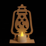 Ramada Wood LED Candle Lamp
