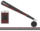 Deadpool Merc With a Mouth Reversible Lanyard, Breakaway Keychain ID Badge Holder, Marvel Deadpool 2