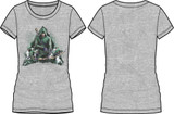 DC Comics Green Arrow Women's Gray Tee Shirt T-Shirt DC Comics Green Arrow Women's Gray Tee Shirt T-Shirt