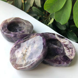 Dream Amethyst Candle Holder