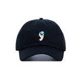 Embroidered Blue Canaries Dad Hat - Baseball Cap / Baseball Hat