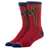 Spiderman Print Athletic Crew Sock