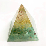 Green Aventurine Orgonite Pyramid | Large