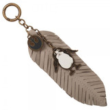 Star Wars Episode 8 Porg PU Feather Keychain