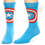 Marvel Captain America Crew Socks with Wings