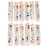 7 Chakra Selenite Wand