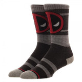 Deadpool Marled Crew Socks