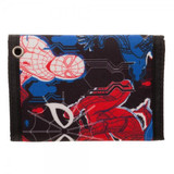 Spiderman Homecoming Tri-Fold Velcro Wallet
