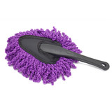 Auto Car Glass Mirror Window Windshield Nanofiber Handle Cleaning Brush Tool