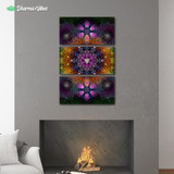 Geometric Color by Yantrart 3-Piece Canvas