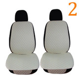 Car Seat Cover Protector Auto Flax Front Back Rear Backrest Seat Cushion Pad