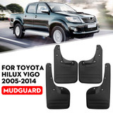 Mud Flaps For Toyota Hilux Vigo 2005-2014 Fender Mudguards Mudflaps