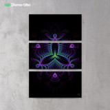 Lucidity by Cameron Gray 3-Piece Canvas
