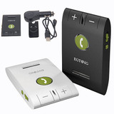 Portable Multipoint Wireless Sun Visor Handsfree Bluetooth Car Kit