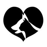 15*13CM Love Dogs And Cats Automotive Glass Decorative Stickers Creative