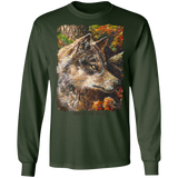 Wolf by Tocher - LS Ultra Cotton T-Shirt