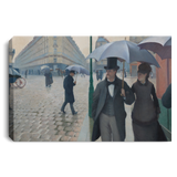 Paris Street, Rainy Day by Caillebotte - Wall Art Canvases