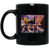 Otter Road by Tocher - Black Mugs