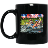 Easy Otter by Tocher - Black Mugs