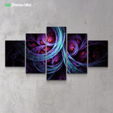 Energy Flow by Cameron Gray 5-Piece Canvas