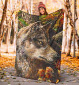 Wolf by Tocher - Premium Blankets