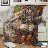 Wolf by Tocher - Premium Blankets
