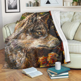 Wolf by Tocher - Premium Blankets