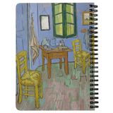 The Bedroom by van Gogh - Spiralbound Notebook