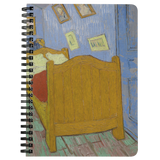 The Bedroom by van Gogh - Spiralbound Notebook