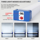 Outdoor Portable Light with USB Rechargeable Multifunction Light 20W 40W 60W