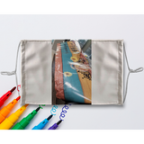 ngantest Sublimation Colouring Face Mask