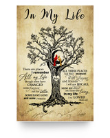 DesDirect Store in My Life Vertical Poster - Funny Bathroom Print Poster White - Satin Portrait Poster Wall Art Home