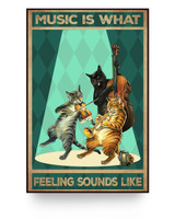 to My Parents Poster from Child Music is What Feeling Sounds Like Poster, Cat Poster, Music Poster, Drink Poster, Dancing Wall Art, Party Vintage Poster Poster Print Decor 16x24 Poster