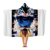 Goku Premium Adult Hooded Blanket