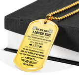 Personalized Engraving Father Son Gifts From Dad Birthday Gifts, Christmas Gifts