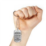 Love Quotes for Boyfriend Dog Tag Necklace - Personalized To My Boyfriend Gifts