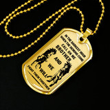 Personalized Men's Gift Ideas For Brother, Friends Dog Tag Pendant Necklace Dragon Ball - Son Goku SS4 and Vegeta