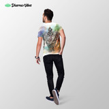 Elephant Mandala by Mcashe T-Shirt