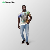 Elephant Mandala by Mcashe T-Shirt
