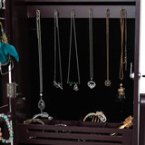 Full Body Makeup Mirror Cabinet Jewelry Storage Box