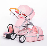 Baby Stroller 3 in 1 luxury umbrella newborn baby strollers High Landscape Stroller Folding strollers baby trolley baby pram