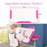 27.5 inches Kid Study Desk With Lifting Table and Tilt