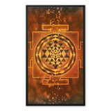 SriYantra Framed Canvas