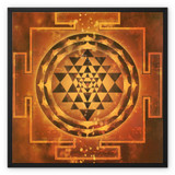 SriYantra Framed Canvas