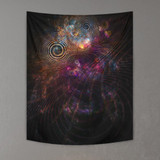 THE DARK COSMOS by YantrArt Tapestry