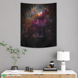 THE DARK COSMOS by YantrArt Tapestry