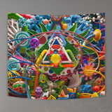 Imaginationland by Lightwizard Visionary Tapestry